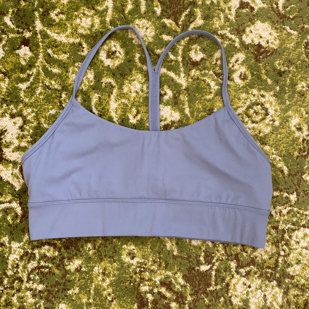 Lululemon Y Nulu Sport Bra in Periwinkle